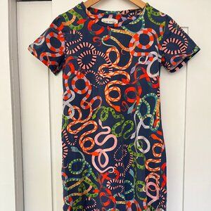 Rachel Antonoff Sammy Midi Dress (Snakes), Size M